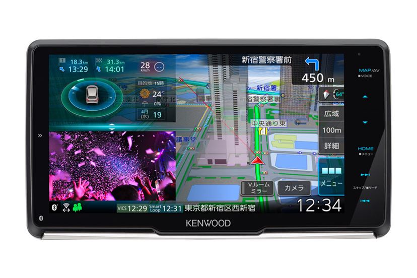ケンウッド「彩速ナビ」2023年モデルは“声で操作”が楽しい！ ドラレコ