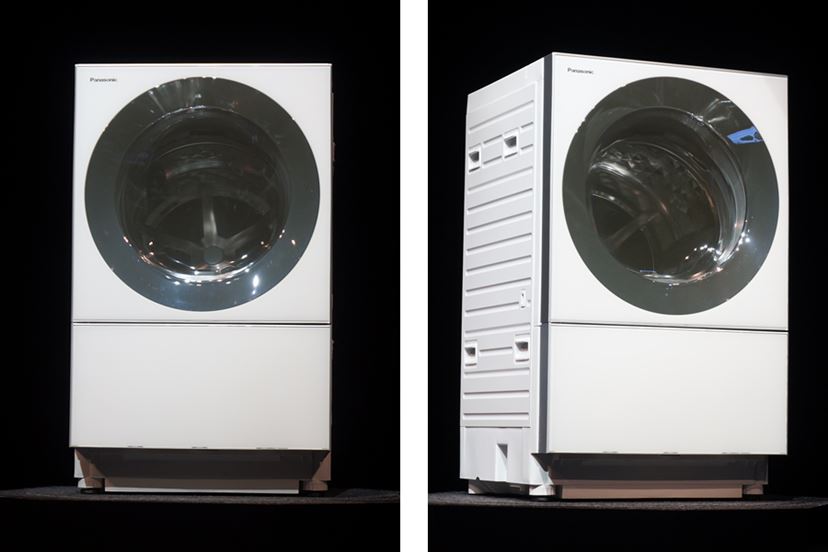 見せたくなるドラム式洗濯機！ 直方体フォルムのパナソニック「Cuble