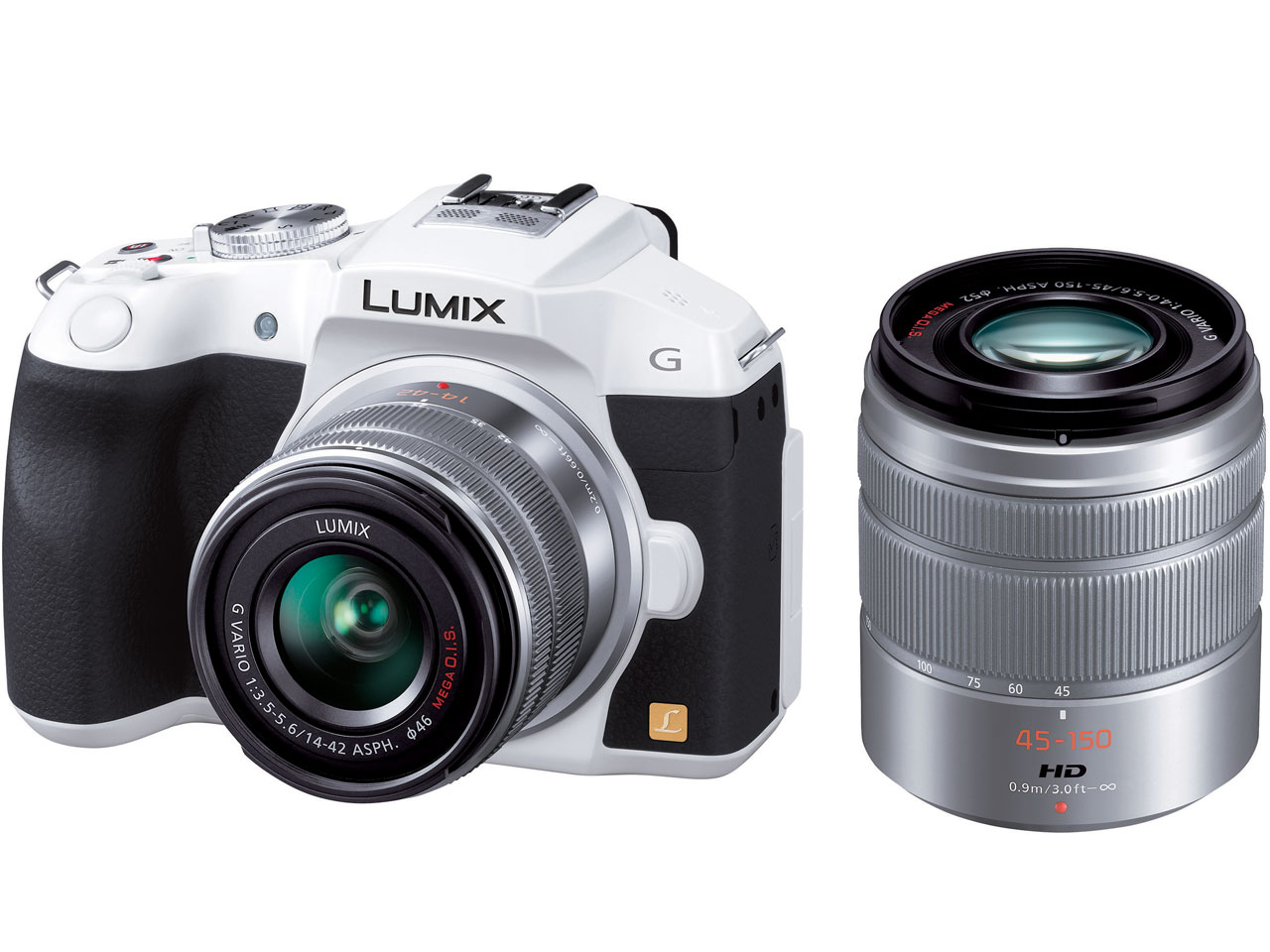 パナソニック LUMIX DMC-G6W ダブルズームレンズキット 価格比較