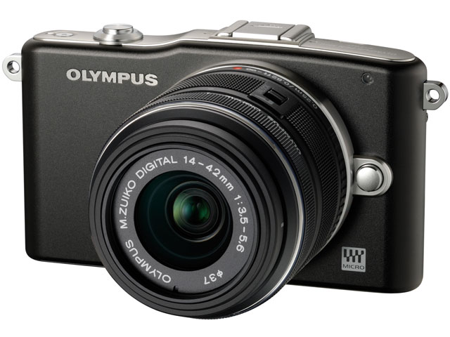 オリンパス OLYMPUS PEN mini E-PM1 レンズキット [ブラック] 価格比較
