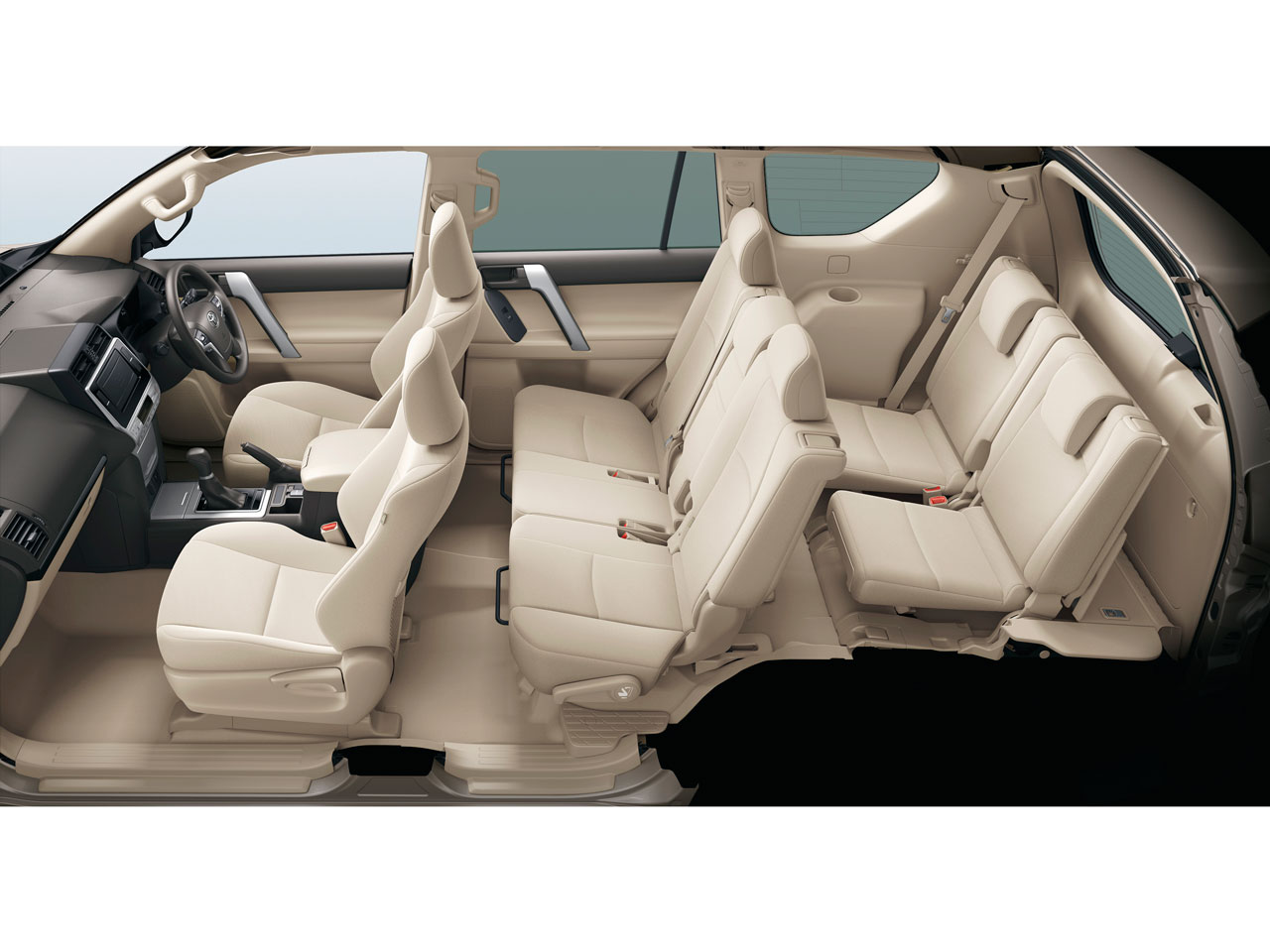 トヨタ ランドクルーザー プラド 2009年モデル TX Argento Cross (5人