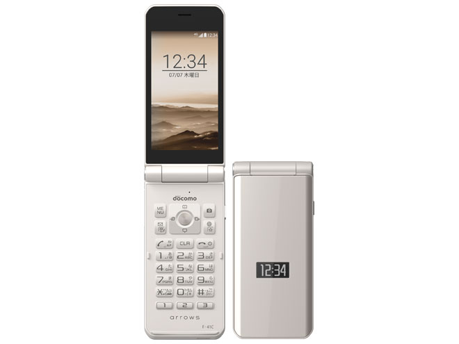 FCNT arrows ケータイ ベーシック F-41C [ネイビー] 価格比較 - 価格.com