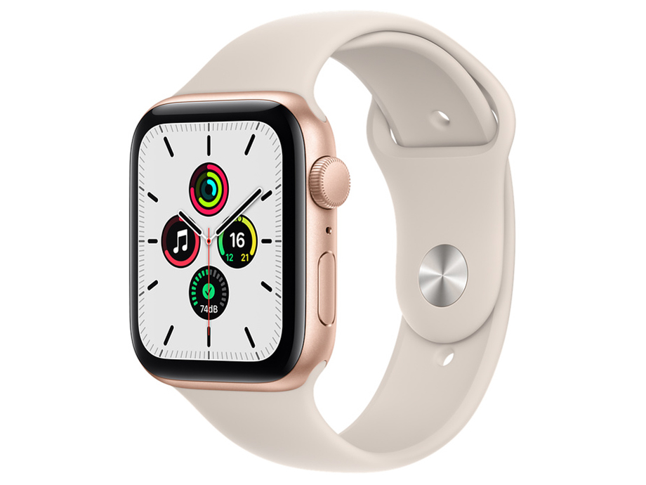 Apple Apple Watch SE GPSモデル 44mm MKQ53J/A [スターライトスポーツ