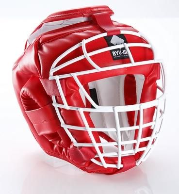 リュウジン RYUJIN ニューアイアン ヘッドギア （レッド） - 格闘技