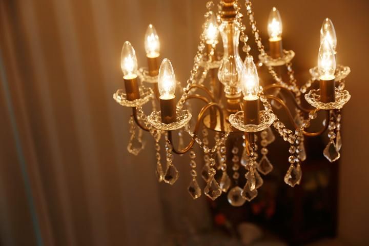 8灯シャンデリア 照明器具 LED Queen アンティーク｜デザイン照明のCROIX