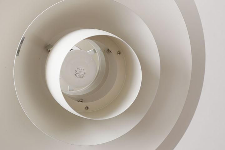 北欧ペンダントライト LED 1灯 Norden ホワイト｜デザイン照明のCROIX