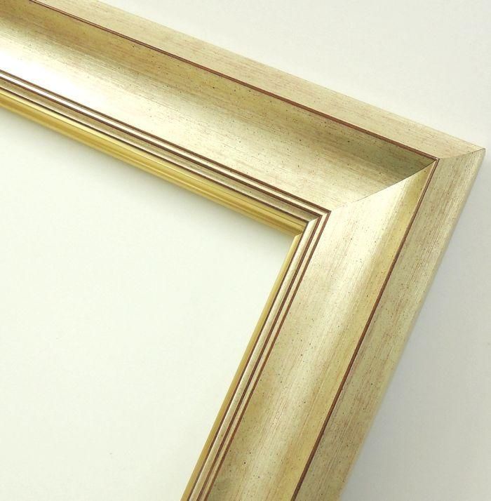 8167 F6号 410×318mm UVカットアクリル板付き油彩額縁 モダンな軽量