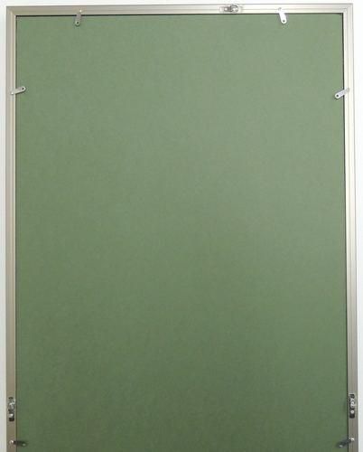 書道額 アルミSK-23 外寸3×6尺 グリーン57(SK23)【送料別途有り