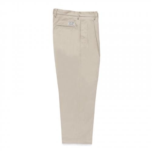 WACKO MARIA ワコマリア DOUBLE PLEATED CHINO TROUSERS - CONUR