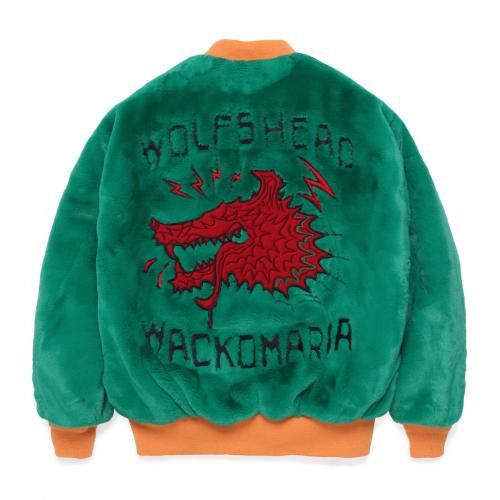 WACKO MARIA ワコマリア WOLF'S HEAD / FUR SKA JACKET - CONUR