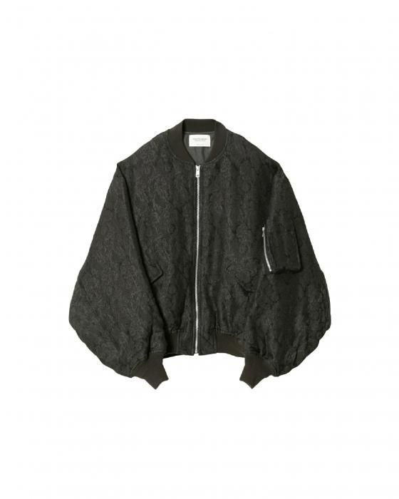 正規取扱店】beautiful people bittermelon jacquard MA-1 blouson