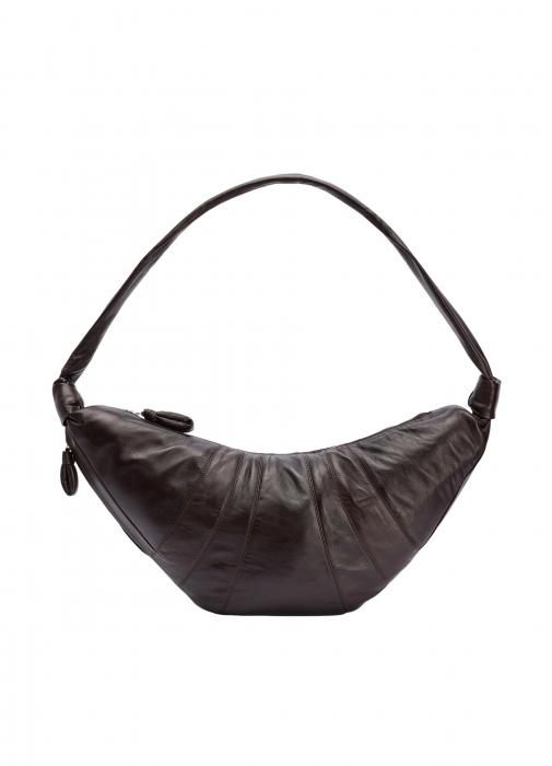 正規取扱店】LEMAIRE LARGE CROISSANT BAG SOFT NAPPA LEATHER DARK