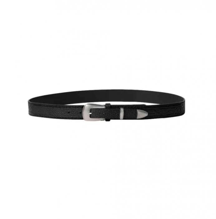 正規取扱店】LEMAIRE MINIMAL WESTERN BELT BLACK (ルメール) - THE
