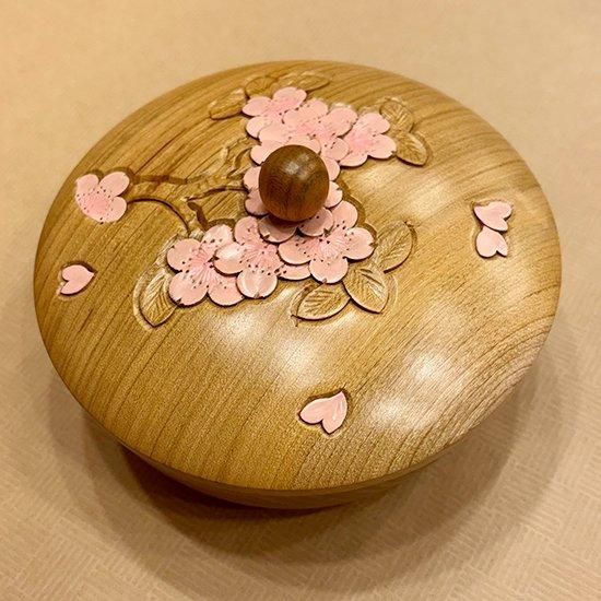 さくらボンボニエール | 菓子器 - SHIBAZAKI（軽井沢彫シバザキ