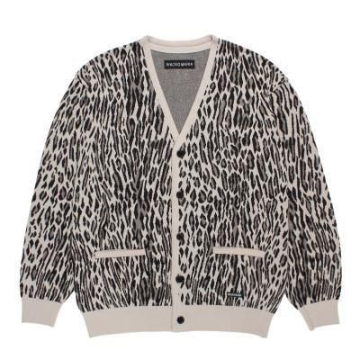 LEOPARD JACQUARD CARDIGAN -WACKO MARIA(ワコマリア)のことなら富山県