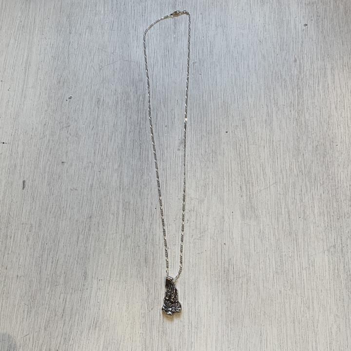 PRAYING HANDS NECKLACE -シルバー アクセサリー ブランドのD.O.D