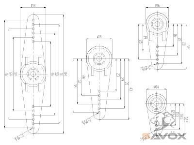 SAVOX SA-1230SG+ モンスタートルク・高耐久性コアレス デジタルサーボ