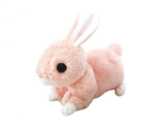うさぎのマロン レッキス（ピンク） - ぬいぐるみメーカーTAKE OFFの