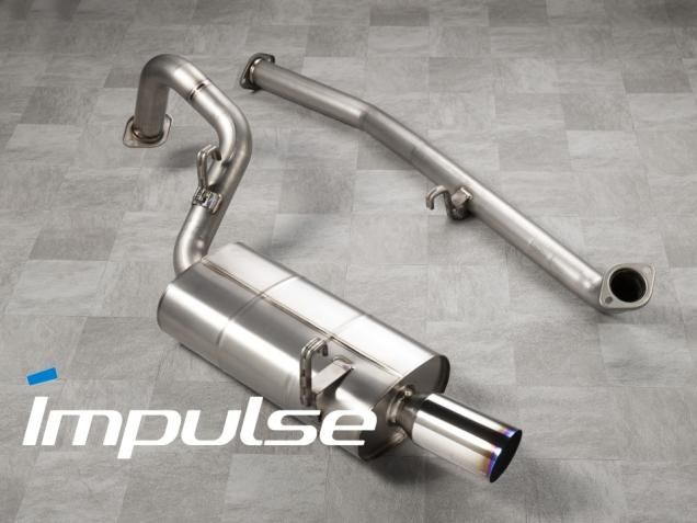 商品番号063】AE86用デフ上60Φフルチタンマフラー中間タイコなし/AE86