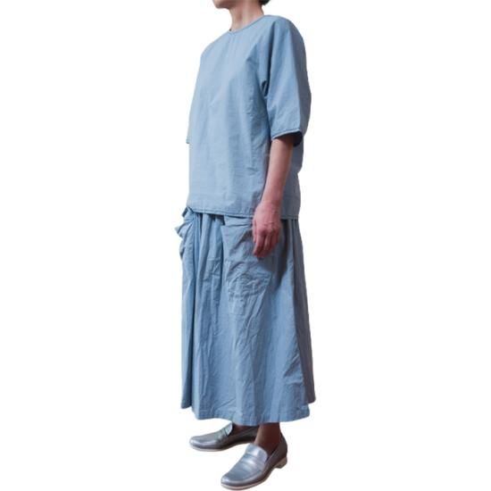 Homspun[ホームスパン]バルキーシーチング ダブルポケットギャザー