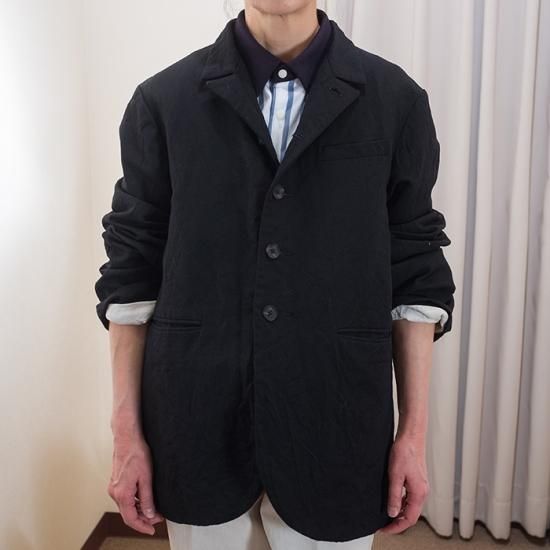 ŠP（エシュペー）WOOL LINEN /JACKET ＃BLACK - リントータル