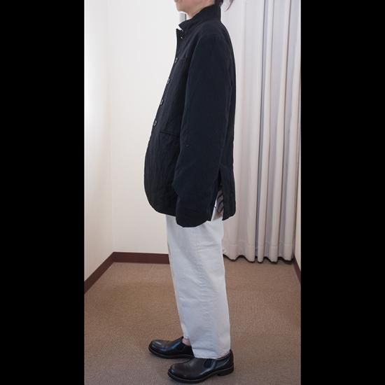 ŠP（エシュペー）WOOL LINEN /JACKET ＃BLACK - リントータル