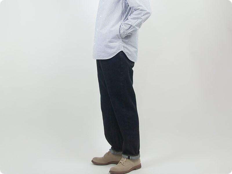 YAECA デニム ワイドテーパード 10-14W メンズ YAECA通販・取扱い rusk
