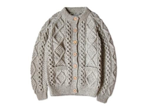 Athena Designs アランカーディガン OATMEAL Athena Designs通販