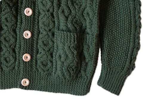 INVERALLAN 3A CARDIGAN LODEN INVERALLAN通販・取扱い rusk（ラスク）