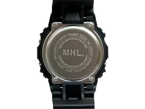 MHL. G-SHOCK 010BLACK 【596173550】 MHL.通販・取扱い rusk（ラスク）