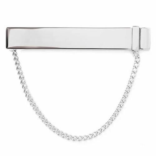 Ox & Bull Trading Co ステンレススチール チェーン ネクタイピン