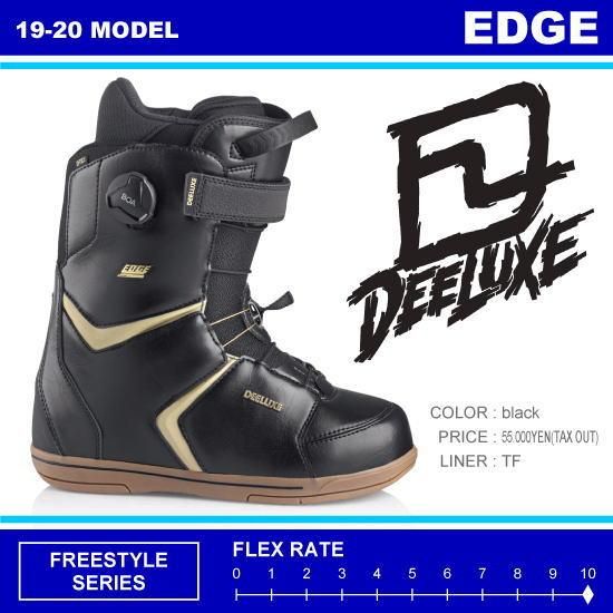 19-20 DEELUXE（ディーラックス） / EDGE TF [BLACK] - スノーボード