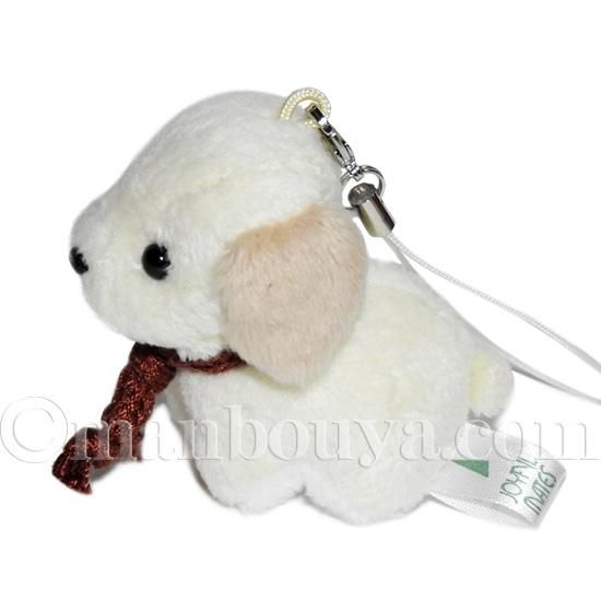 ぬいぐるみ 犬 たけのこ プチフォンテーヌ 携帯ストラップ レトリバー