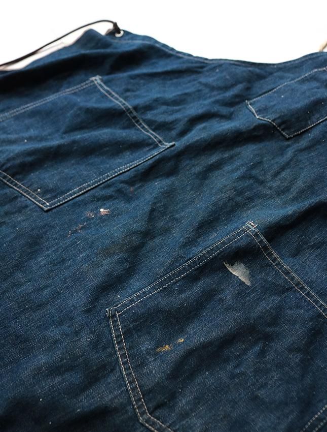50s HERCULES DENIM APRON - MATIN, VINTAGE OUTFITTERS ビンテージ