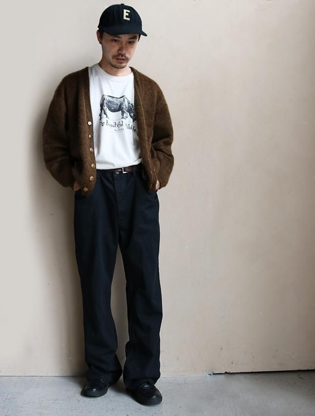 70s LEVIS STA-PREST BLACK TWILL PANTS BIG E W35 - MATIN, VINTAGE