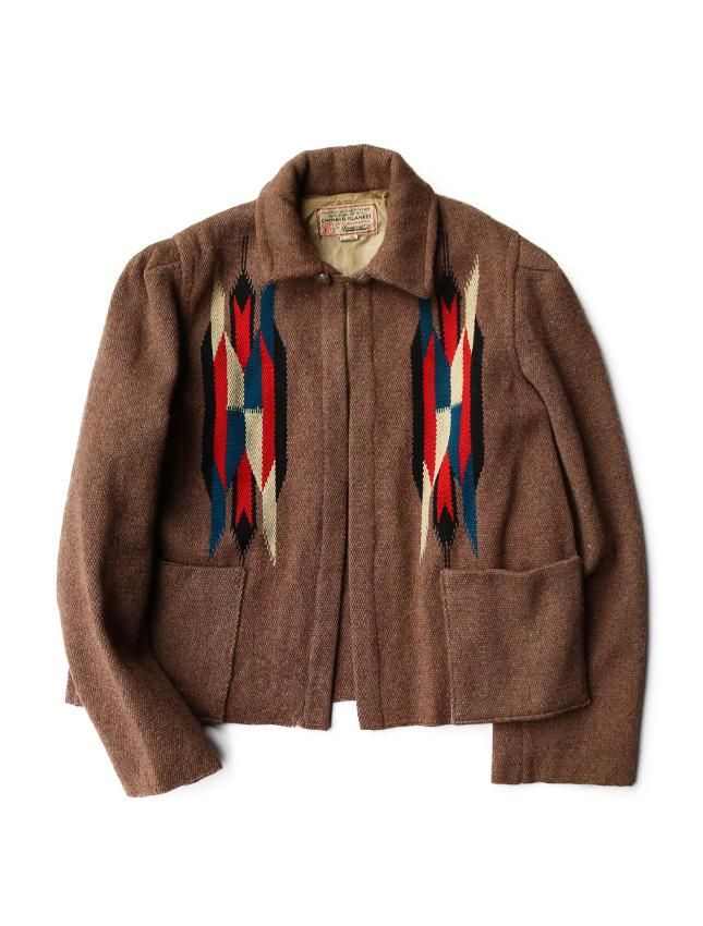 40s CHIMAYO BLANKET JACKET FOR LADYS | 【新春】【1/3販売】 - MATIN