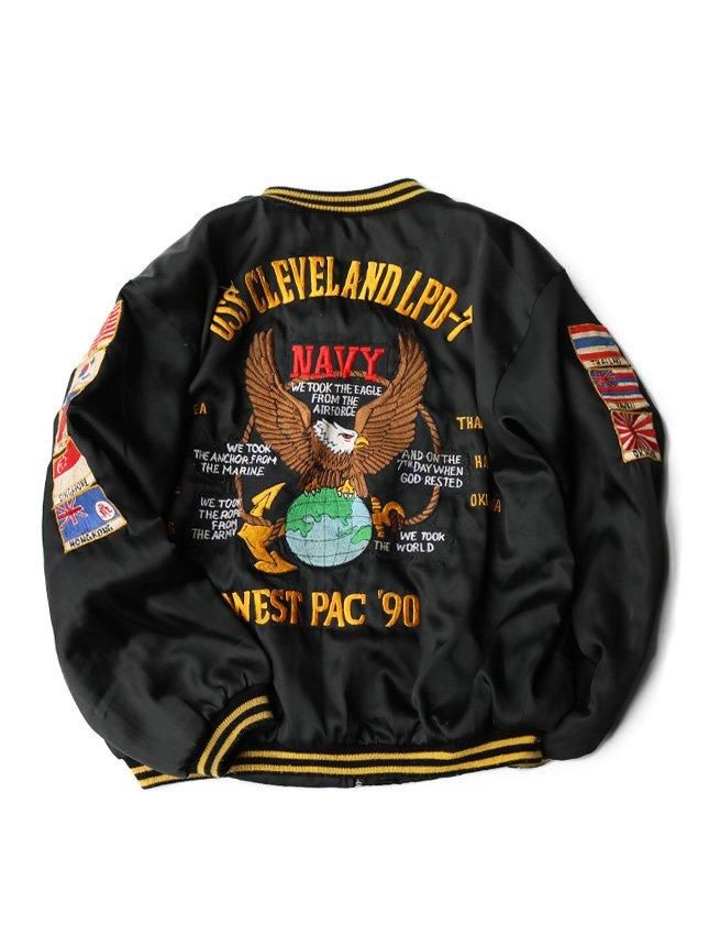 90s US NAVY TOUR JACKET SIZE FITS LIKE L | Vintage Military