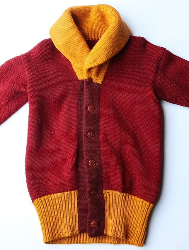 30s UNKNOWNショールカラーカーディガン - MATIN, VINTAGE OUTFITTERS