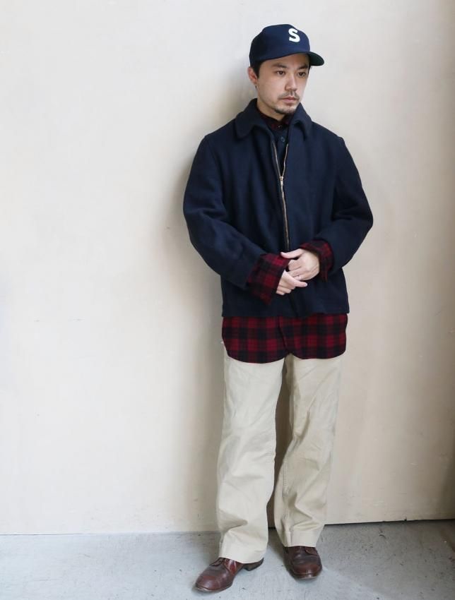 40s CHAMPION WOOL JACKET | 希少スポーツジャケット - MATIN, VINTAGE