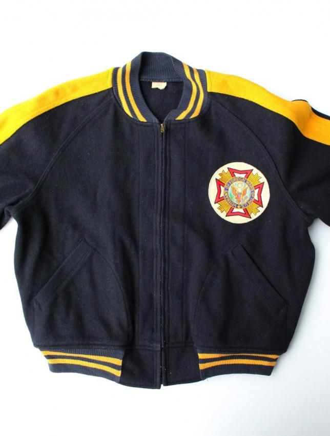 60s CHAMPION V.F.W WOOL JACKET | サイズL - MATIN, VINTAGE