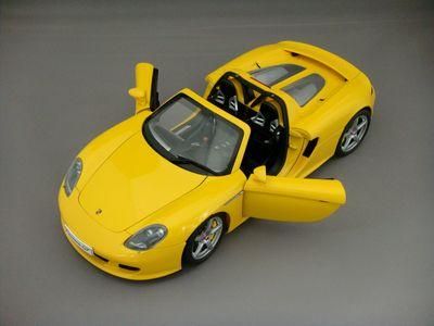 1/18 オートアート ポルシェ カレラ GT （イエロー） - ミニカー