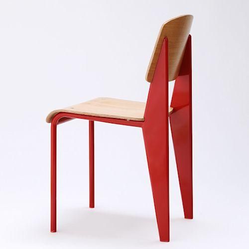 ジャン・プルーヴェ/スタンダードチェア【タイプB・アッシュ×グロス