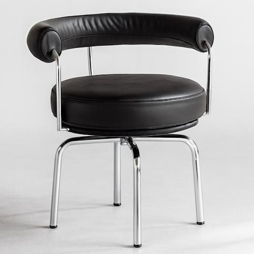 ル・コルビジェ/LC7スイヴェルチェア【スティールライン