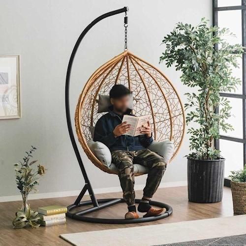 デザイナーズスタイル/PE人工ラタン製HangingChairハンギングチェアMH