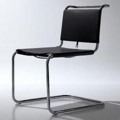 マルト・スタム/No.34カンティレバーアームチェア【レザー・スティール