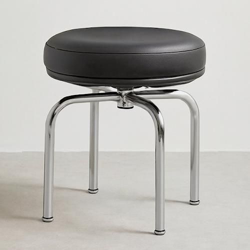 ル・コルビジェ/LC8スイヴェルスツールリプロダクト【レザー仕様