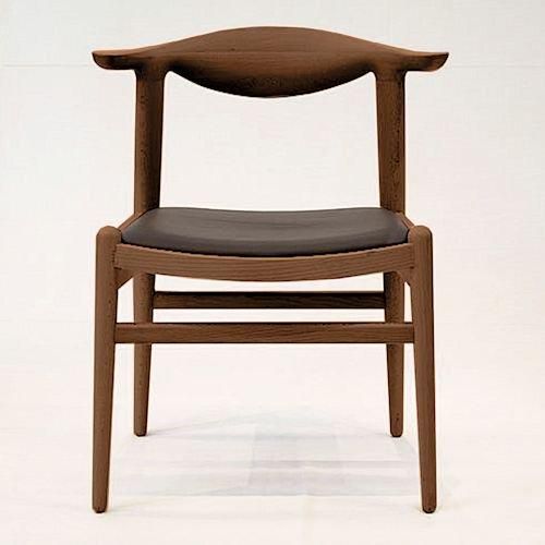 北欧リプロダクト/CowhornChairカウホーンチェア【セミアニリンレザー