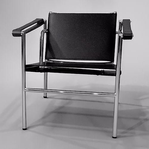 ル・コルビジェ/LC1スリングチェアSlingChair【スティールライン