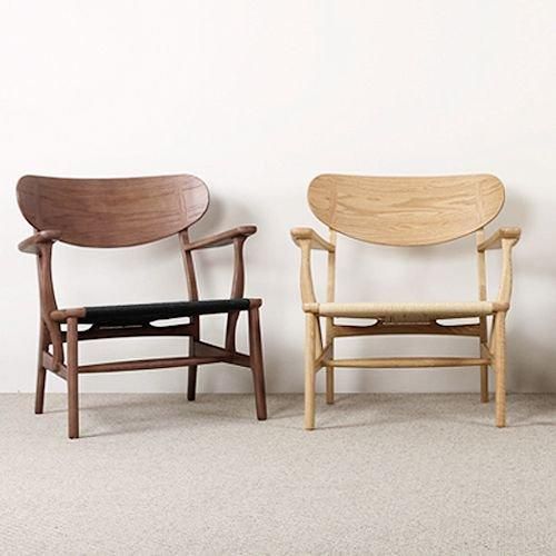 北欧リプロダクト/No.22ラウンジチェア【無垢材×ペーパーコード