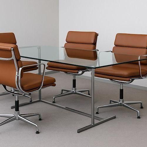 イームズ/アルミナムグループゲストチェア【ソフトパッド・フルレザーG